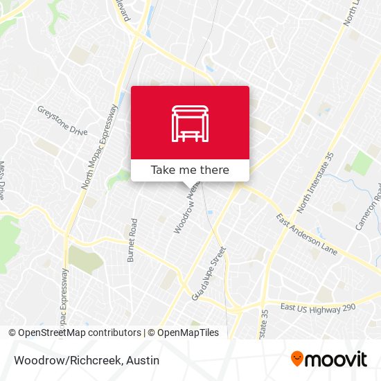 Mapa de Woodrow/Richcreek