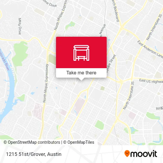 Mapa de 1215 51st/Grover