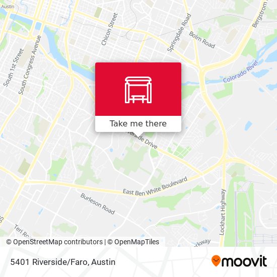 Mapa de 5401 Riverside/Faro