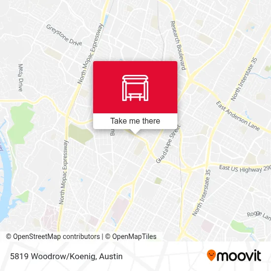 5819 Woodrow/Koenig map