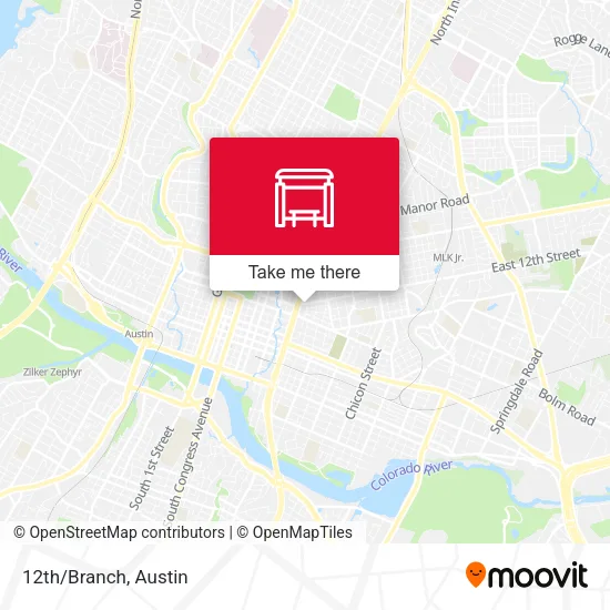 Mapa de 12th/Branch