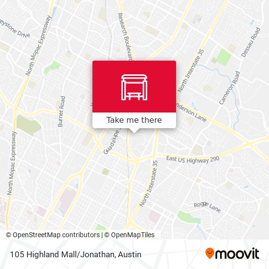105 Highland Mall/Jonathan map