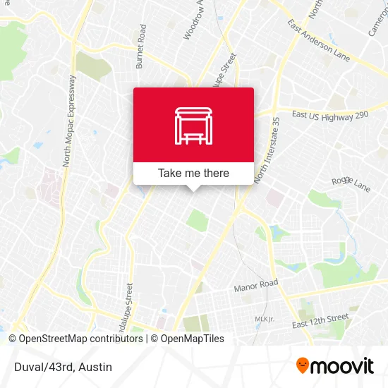 Mapa de Duval/43rd