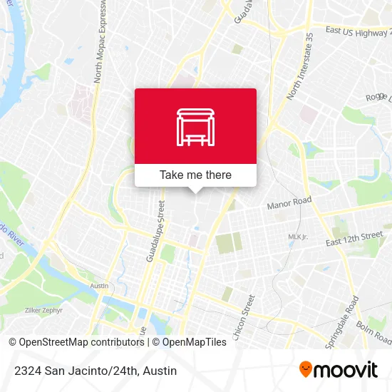 2324 San Jacinto/24th map