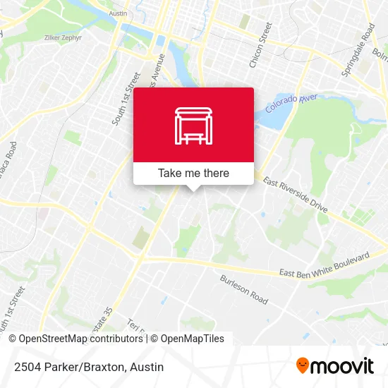 Mapa de 2504 Parker/Braxton