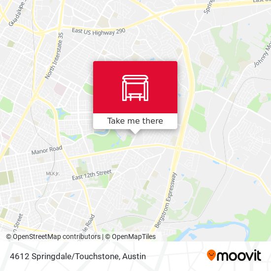 4612 Springdale/Touchstone map