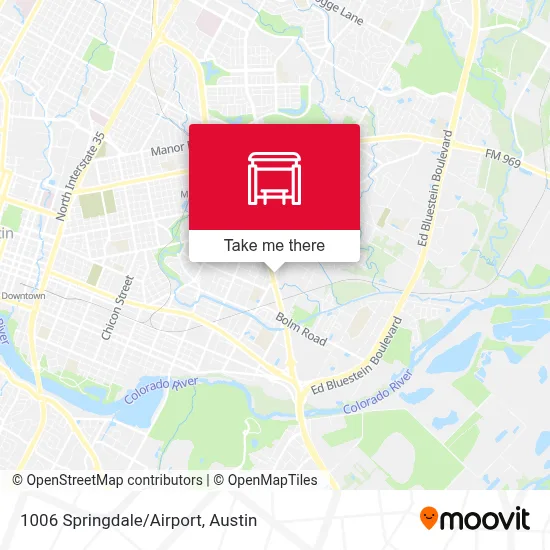 1006 Springdale/Airport map