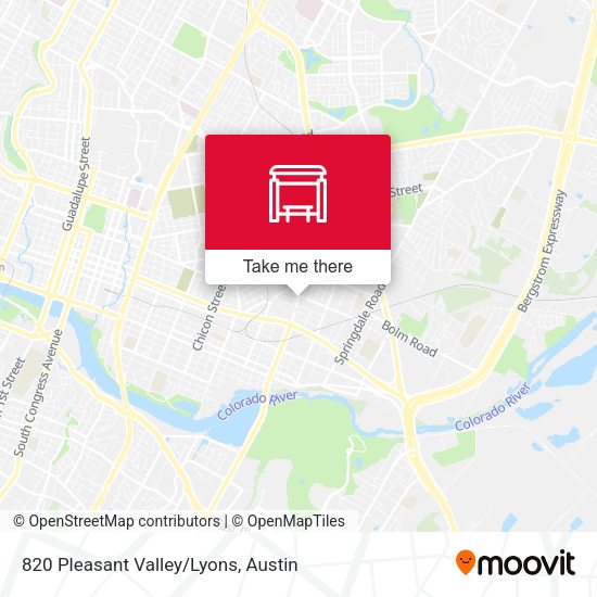 Mapa de 820 Pleasant Valley/Lyons