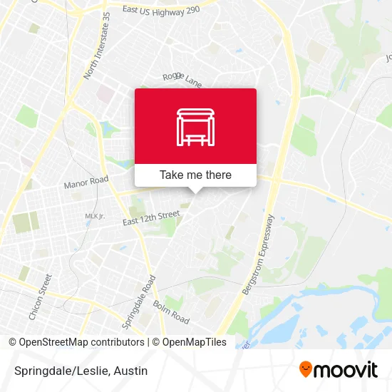 Springdale/Leslie map