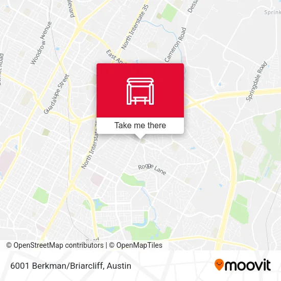 Mapa de 6001 Berkman/Briarcliff