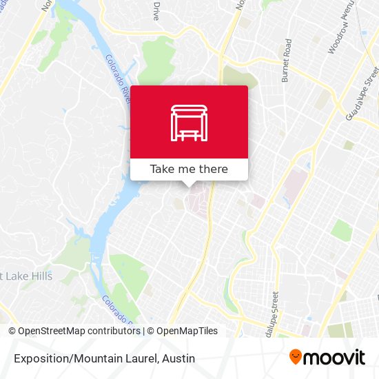 Exposition/Mountain Laurel map