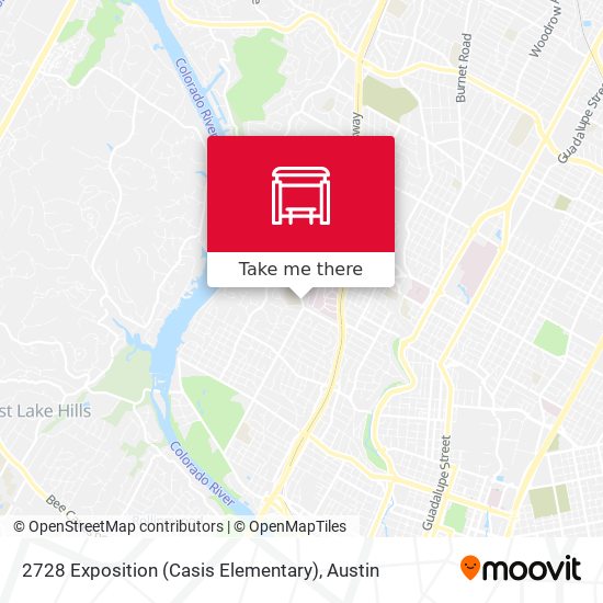 2728 Exposition (Casis Elementary) map