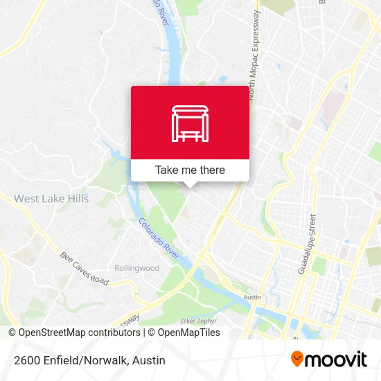 Mapa de 2600 Enfield/Norwalk