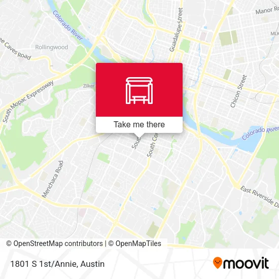 Mapa de 1801 S 1st/Annie