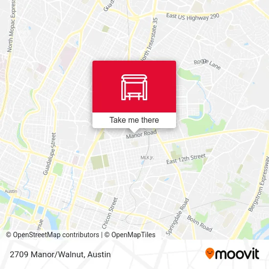 Mapa de 2709 Manor/Walnut