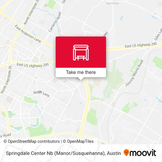 Springdale Center Nb (Manor / Susquehanna) map