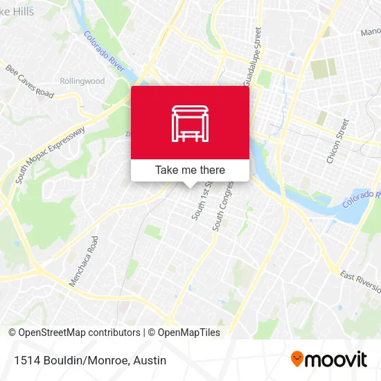 Mapa de 1514 Bouldin/Monroe