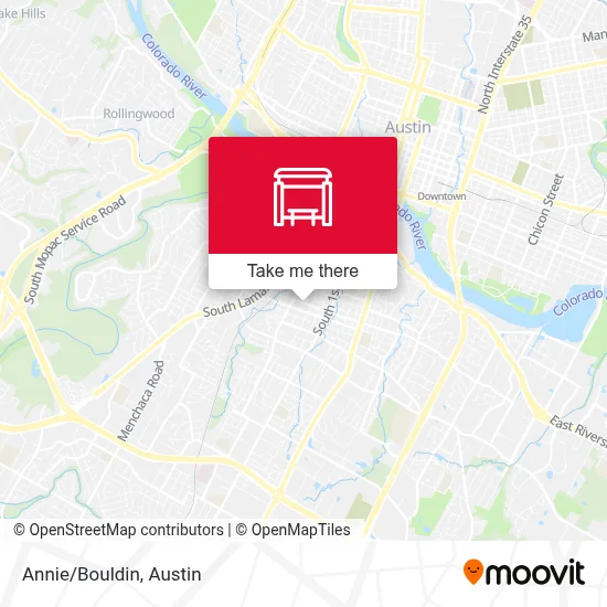Annie/Bouldin map