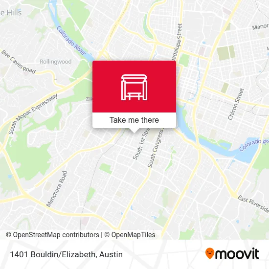 1401 Bouldin/Elizabeth map