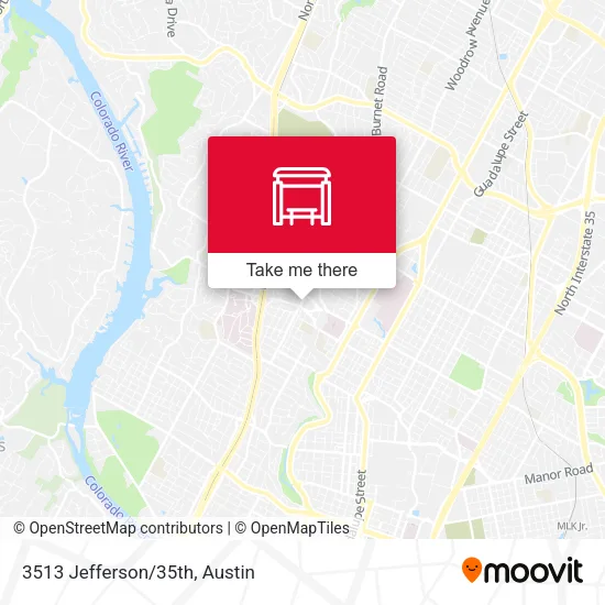 Mapa de 3513 Jefferson/35th