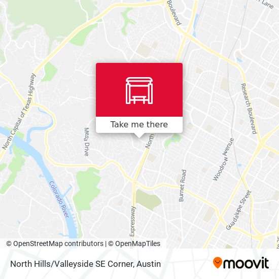 North Hills / Valleyside SE Corner map