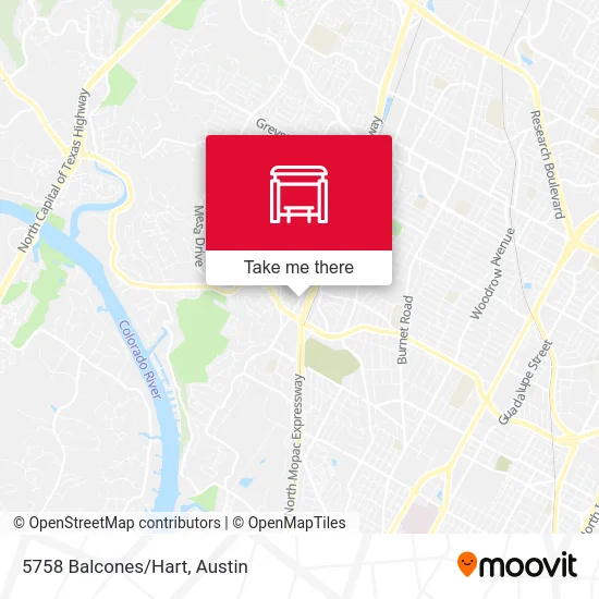 5758 Balcones/Hart map