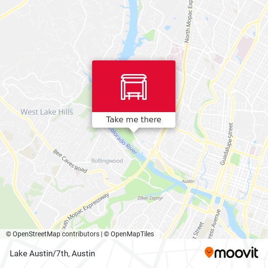 Lake Austin/7th map