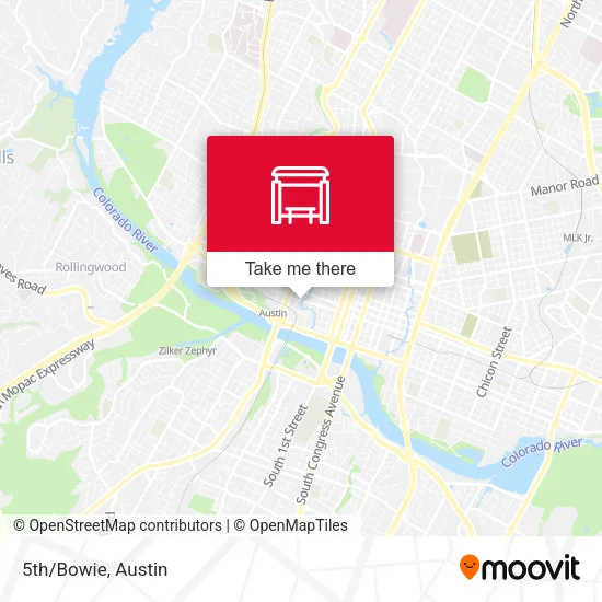 Mapa de 5th/Bowie