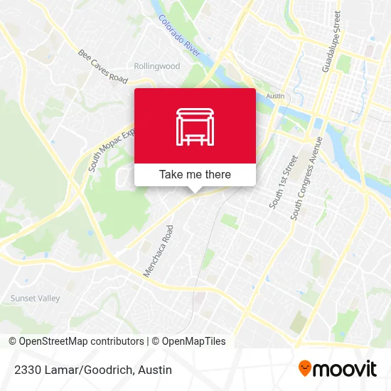 2330 Lamar/Goodrich map