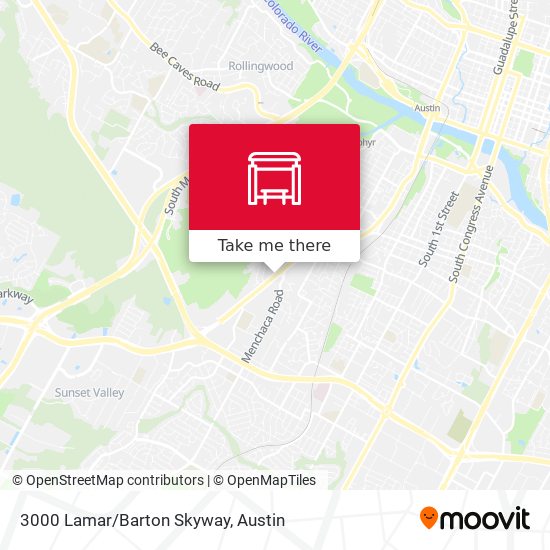 Mapa de 3000 Lamar/Barton Skyway