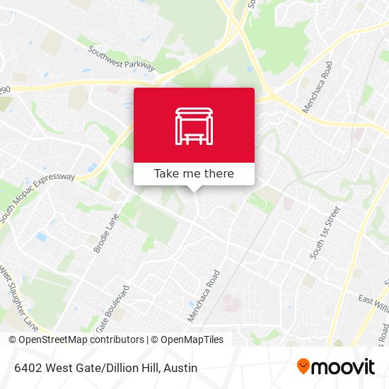 Mapa de 6402 West Gate/Dillion Hill