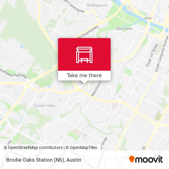 Brodie Oaks Station (Nb) map