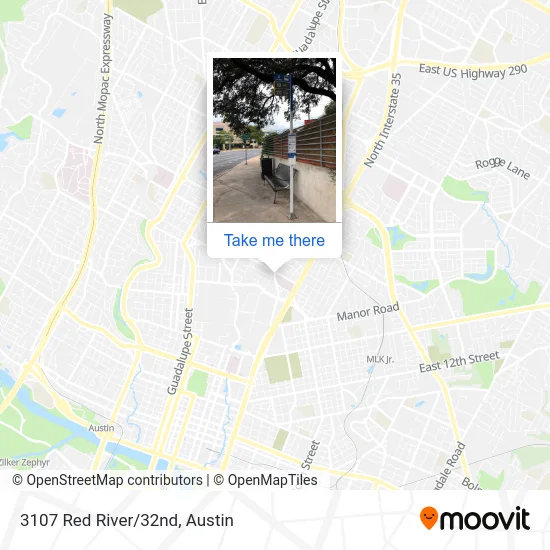 3107 Red River/32nd map