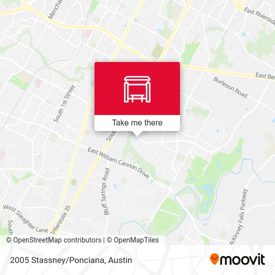 2005 Stassney/Ponciana map