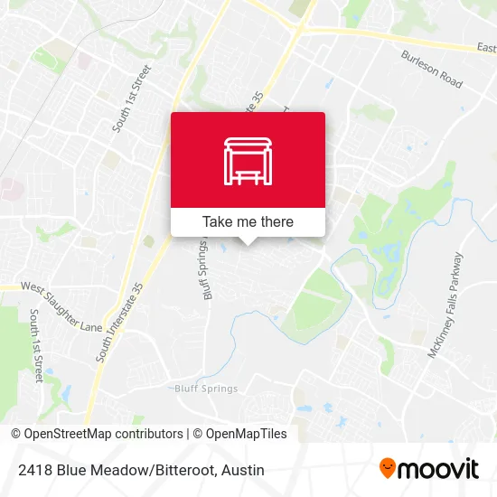 2418 Blue Meadow/Bitteroot map