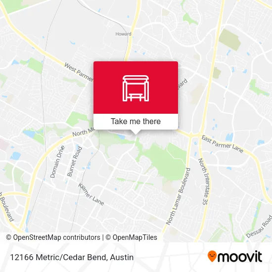Mapa de 12166 Metric/Cedar Bend