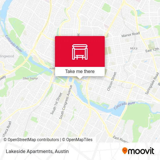 Lakeside Apartments map