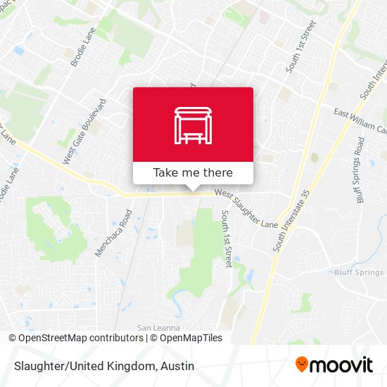 Slaughter/United Kingdom map