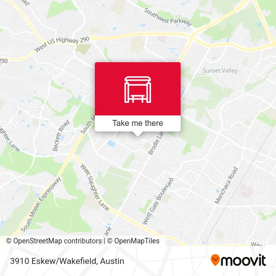 Mapa de 3910 Eskew/Wakefield