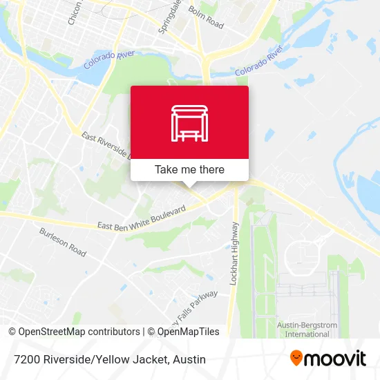 7200 Riverside/Yellow Jacket map