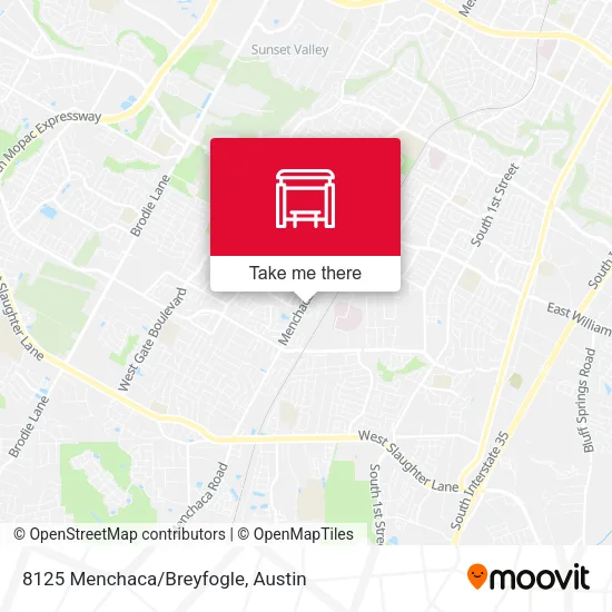 Mapa de 8125 Menchaca/Breyfogle