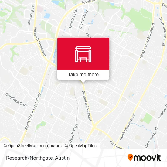 Mapa de Research/Northgate