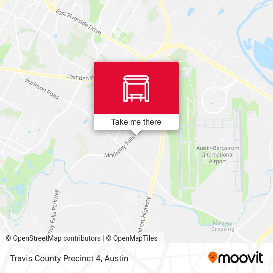 Travis County Precinct 4 map