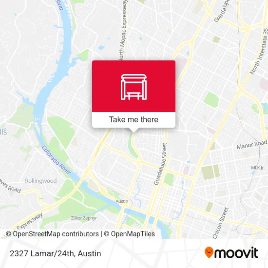 Mapa de 2327 Lamar/24th