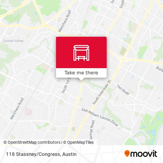 118 Stassney/Congress map