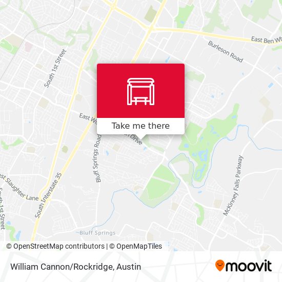 Mapa de William Cannon/Rockridge