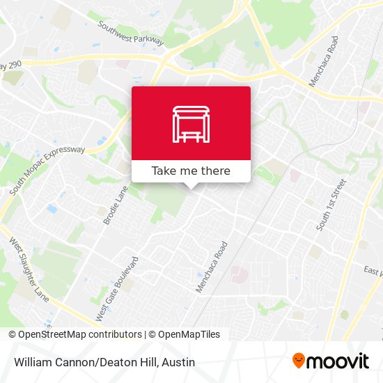 Mapa de William Cannon/Deaton Hill