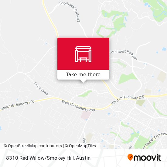 8310 Red Willow/Smokey Hill map