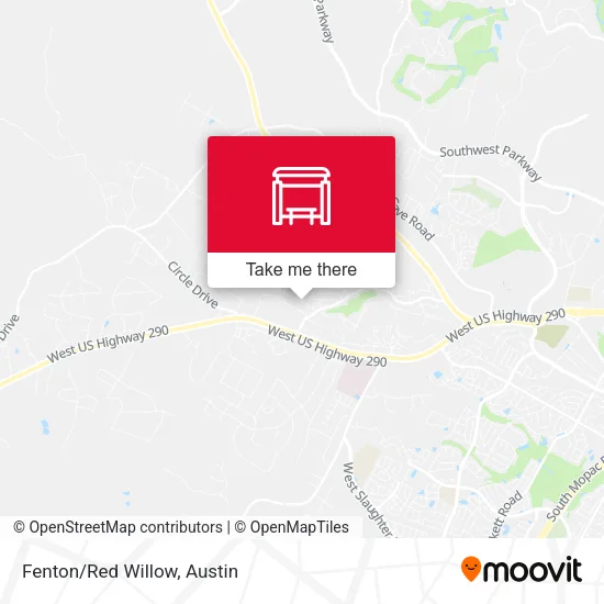 Mapa de Fenton/Red Willow