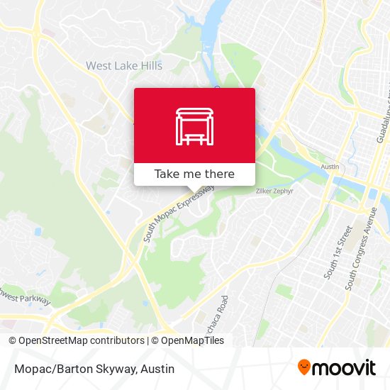 Mapa de Mopac/Barton Skyway